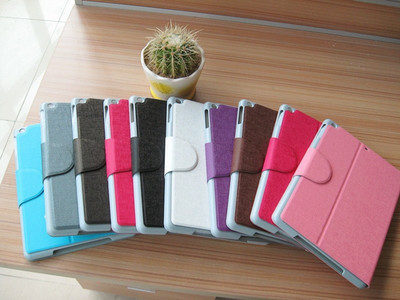 深圳市伊凡皮具 工厂直批iPad5超薄保护套，插卡支架款平板电脑套优势解析